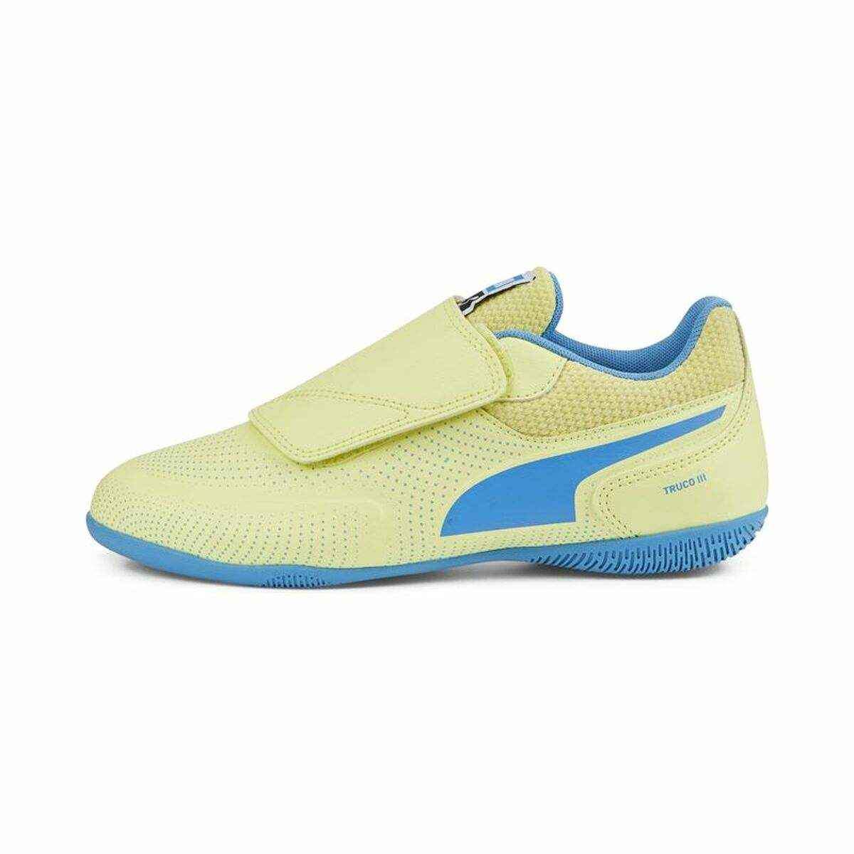 Chaussures de foot en salle Puma Truco III V Jaune Enfants - Puma -  Jardin D'Eyden - jardindeyden.fr