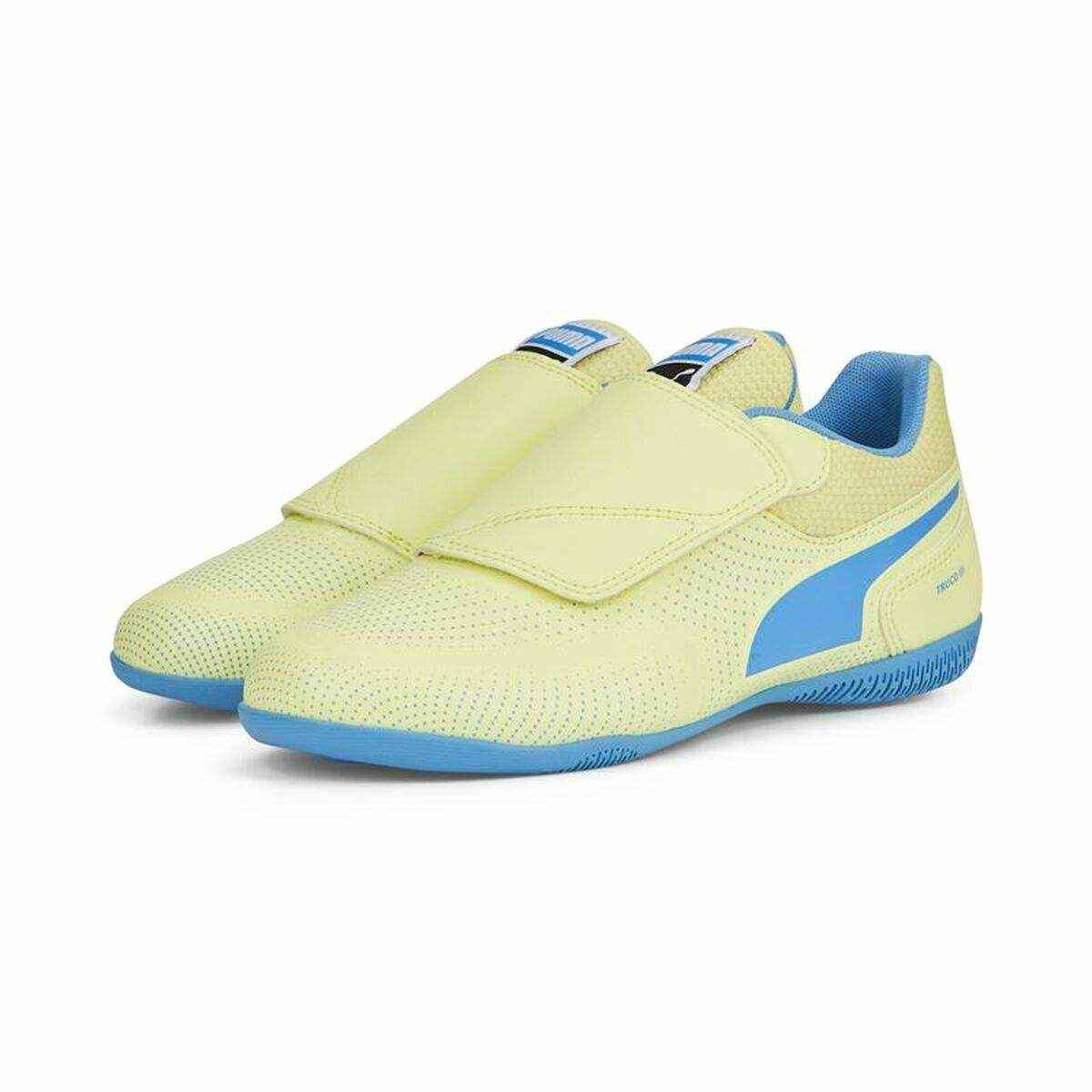 Chaussures de foot en salle Puma Truco III V Jaune Enfants - Puma -  Jardin D'Eyden - jardindeyden.fr