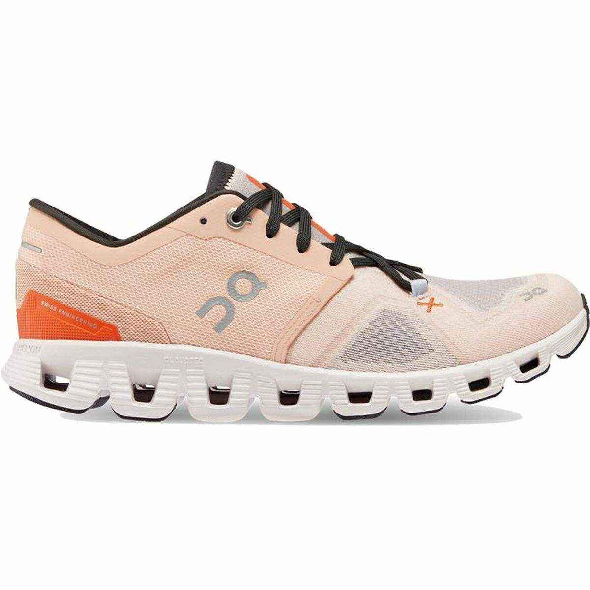 Chaussures de Running pour Adultes On Running Cloud X 3 Femme Beige - On Running - Jardin D'Eyden - jardindeyden.fr