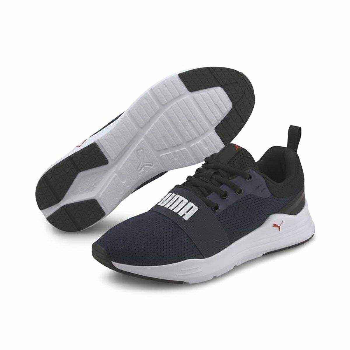 Chaussures de Running pour Adultes Puma Wired Run Bleu foncé Unisexe - Puma - Jardin D'Eyden - jardindeyden.fr