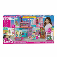Maison de poupée Mattel Barbie Malibu House 2022 - Mattel - Jardin D'Eyden - jardindeyden.fr