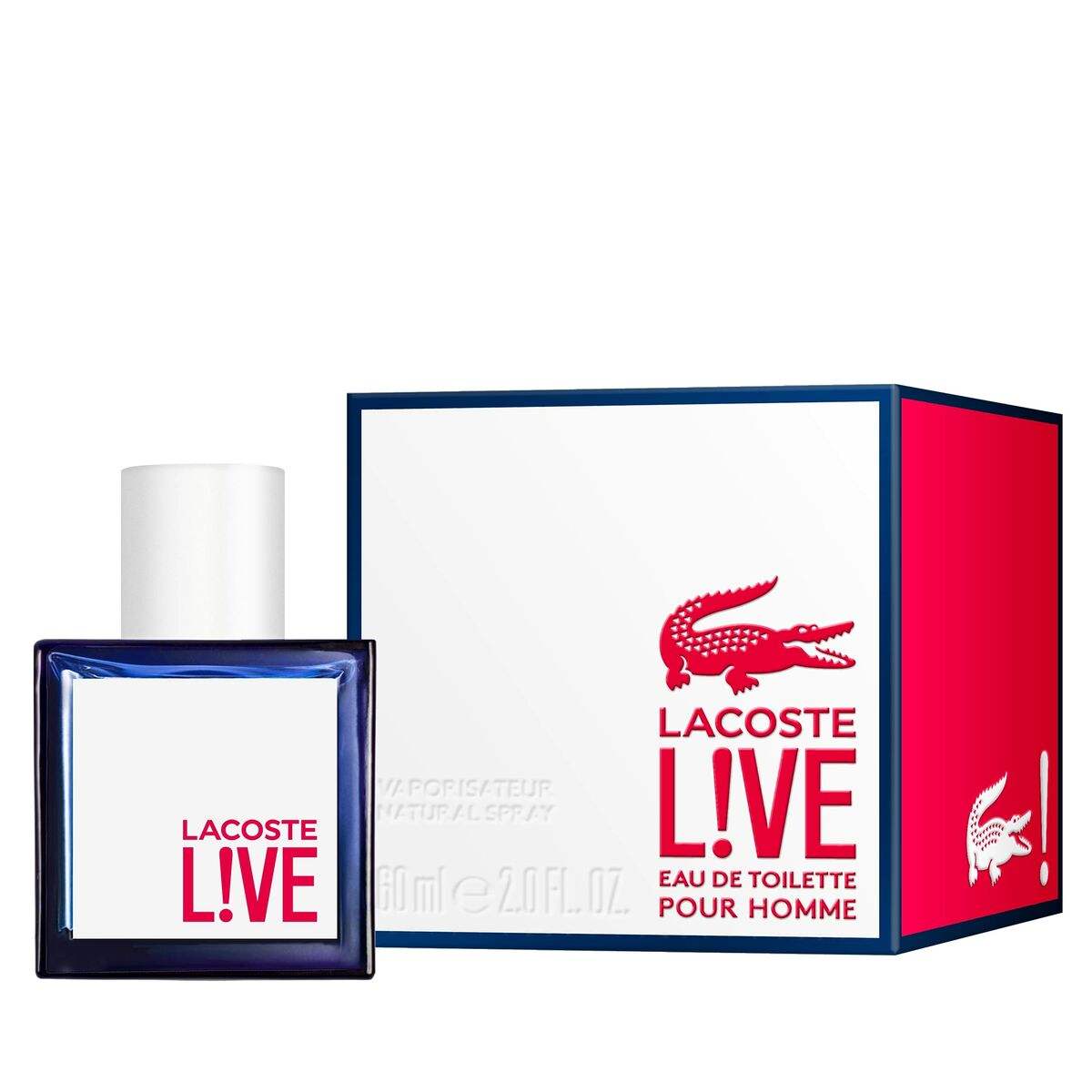 Parfum Homme Lacoste 82451954 EDT 60 L Live - Lacoste - Jardin D'Eyden - jardindeyden.fr