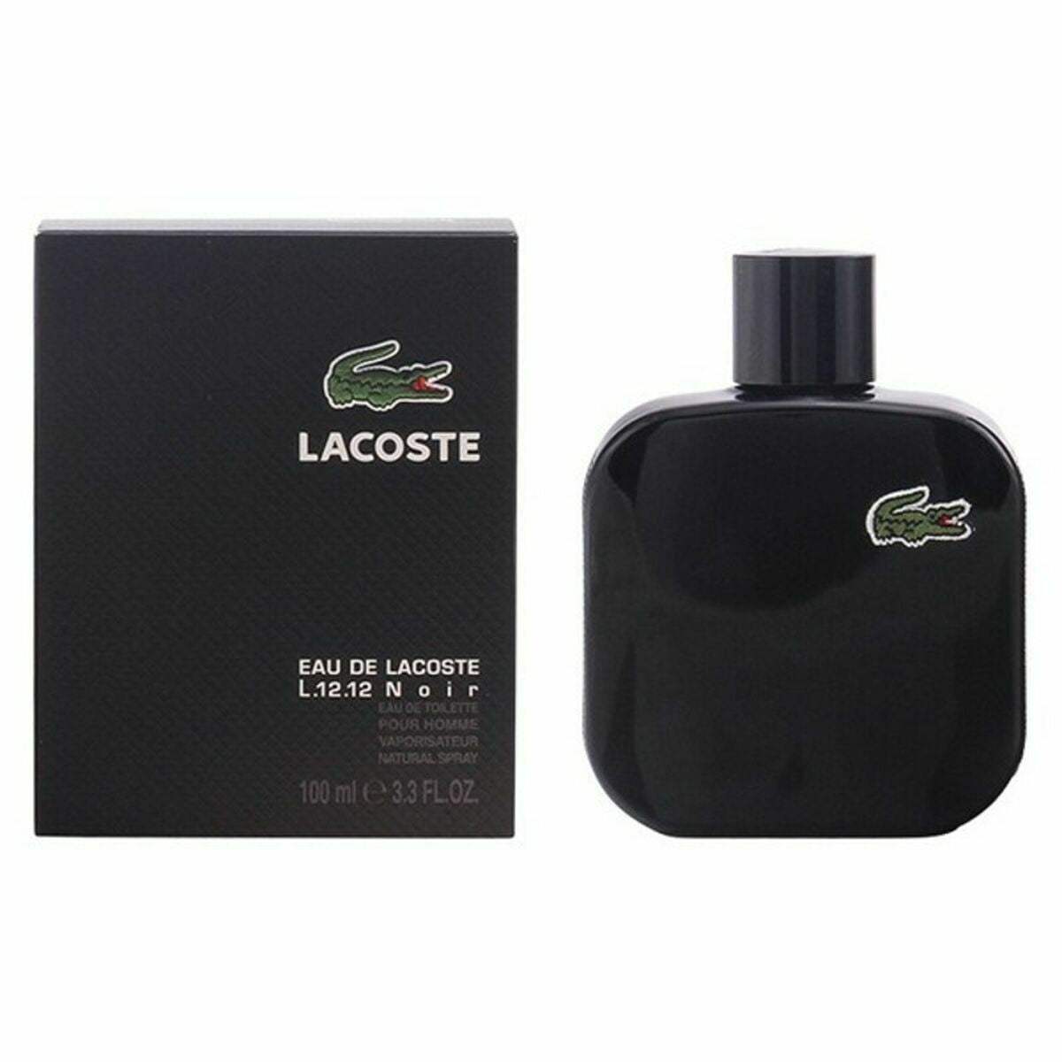 Parfum Homme Lacoste Eau de Lacoste L.12.12 Noir EDT EDT 100 ml - Lacoste - Jardin D'Eyden - jardindeyden.fr