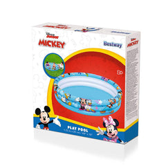 Pataugeoire gonflable pour enfants Bestway Mickey & Friends 122 x 25 cm - Bestway - Jardin D'Eyden - jardindeyden.fr