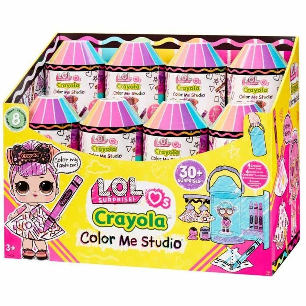 Poupée LOL Surprise! Loves CRAYOLA Color Me Studio - LOL Surprise! - Jardin D'Eyden - jardindeyden.fr