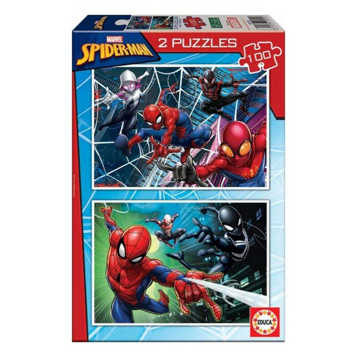 Puzzle Spiderman Educa (100 pcs) - Educa - Jardin D'Eyden - jardindeyden.fr