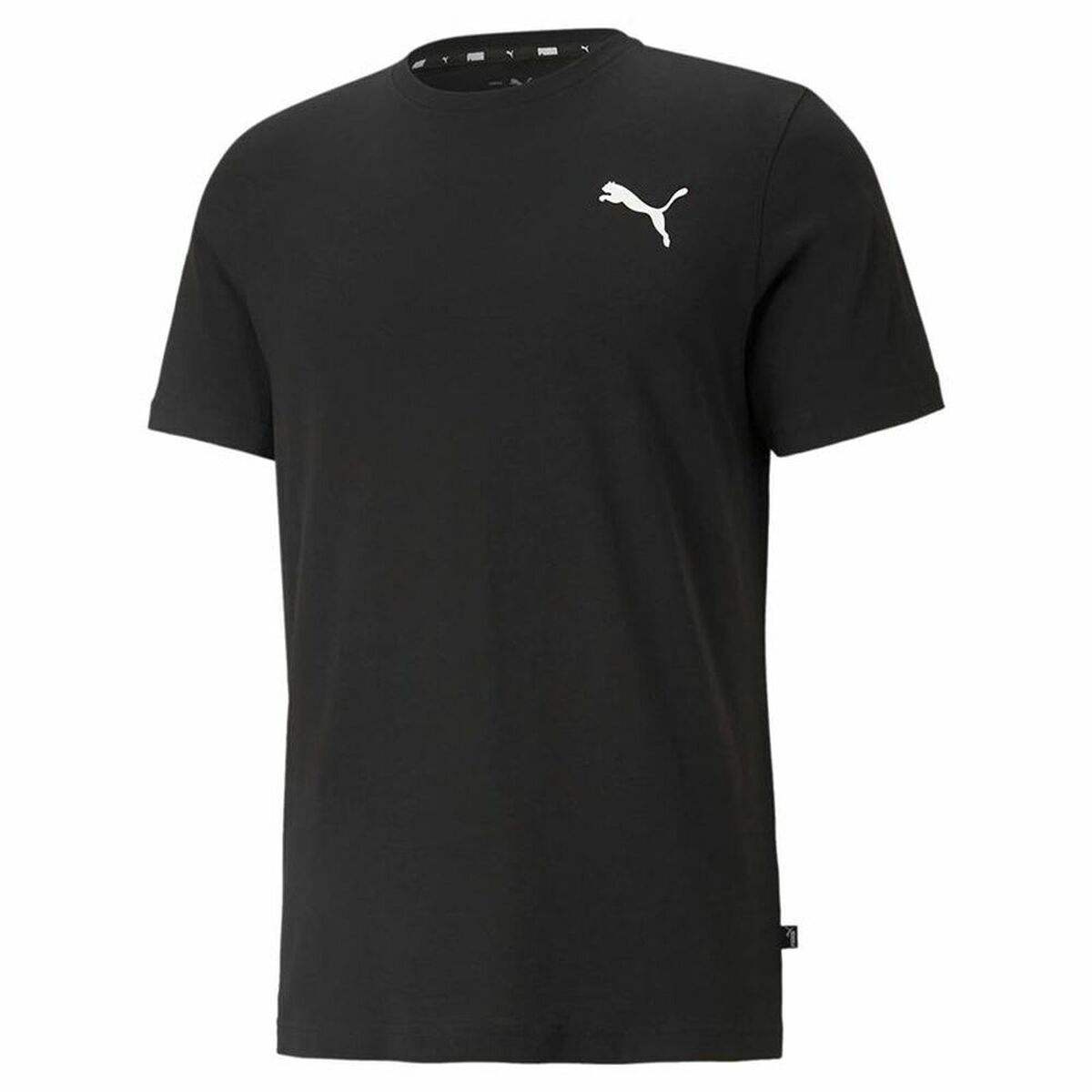 T-shirt à manches courtes homme Puma Noir (L) - Puma - Jardin D'Eyden - jardindeyden.fr
