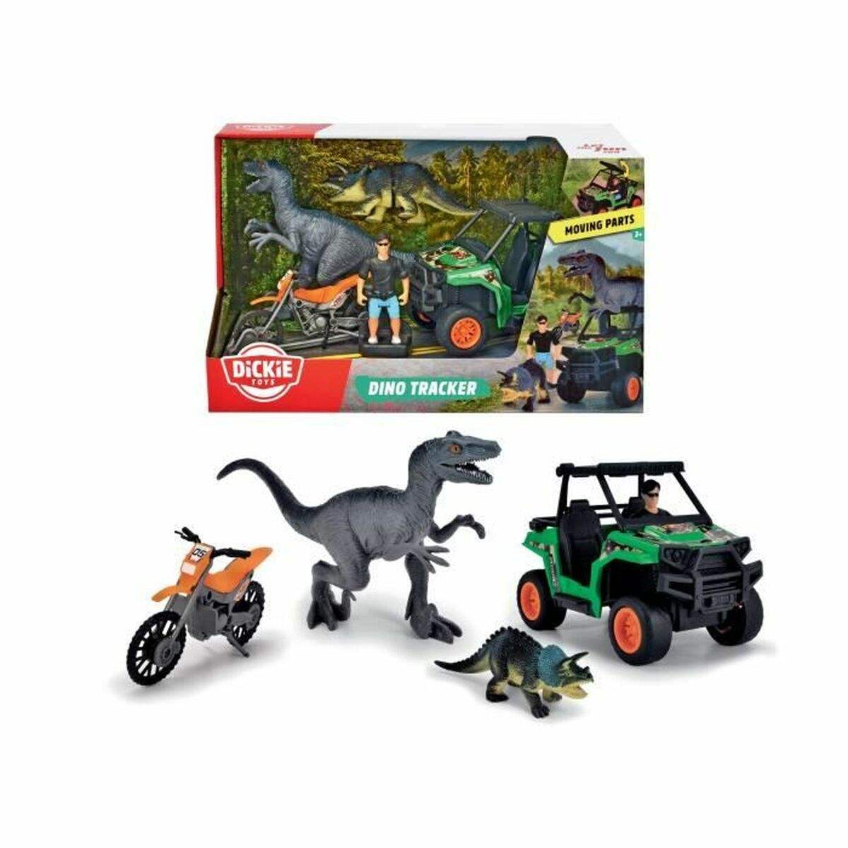 Playset Dickie Toys Dino Tracker - Dickie Toys - Jardin D'Eyden - jardindeyden.fr