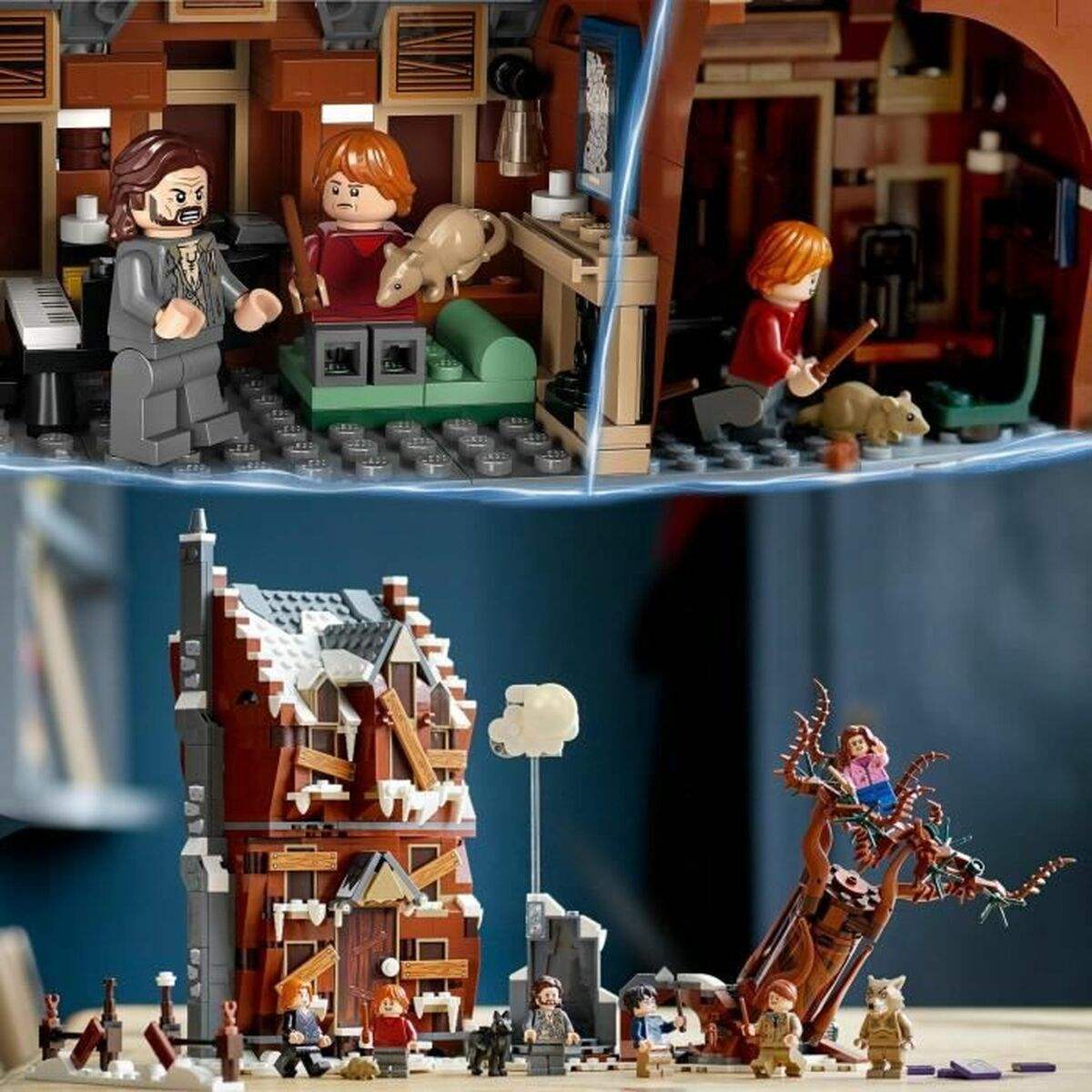Lego Harry Potter The Shrieking Shack and Whomping Willow - Lego - Jardin D'Eyden - jardindeyden.fr
