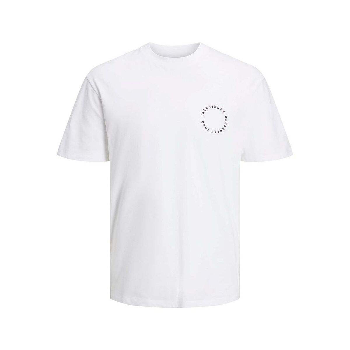 T-shirt à manches courtes homme Jack & Jones JJSUNSET TEE SS CREW NECK 12221013 Blanc - Jack & Jones - Jardin D'Eyden - jardindeyden.fr