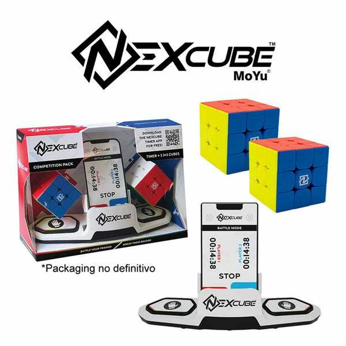 Rubik's Cube Goliath Nexcube 3x3 Chronomètre - Goliath - Jardin D'Eyden - jardindeyden.fr