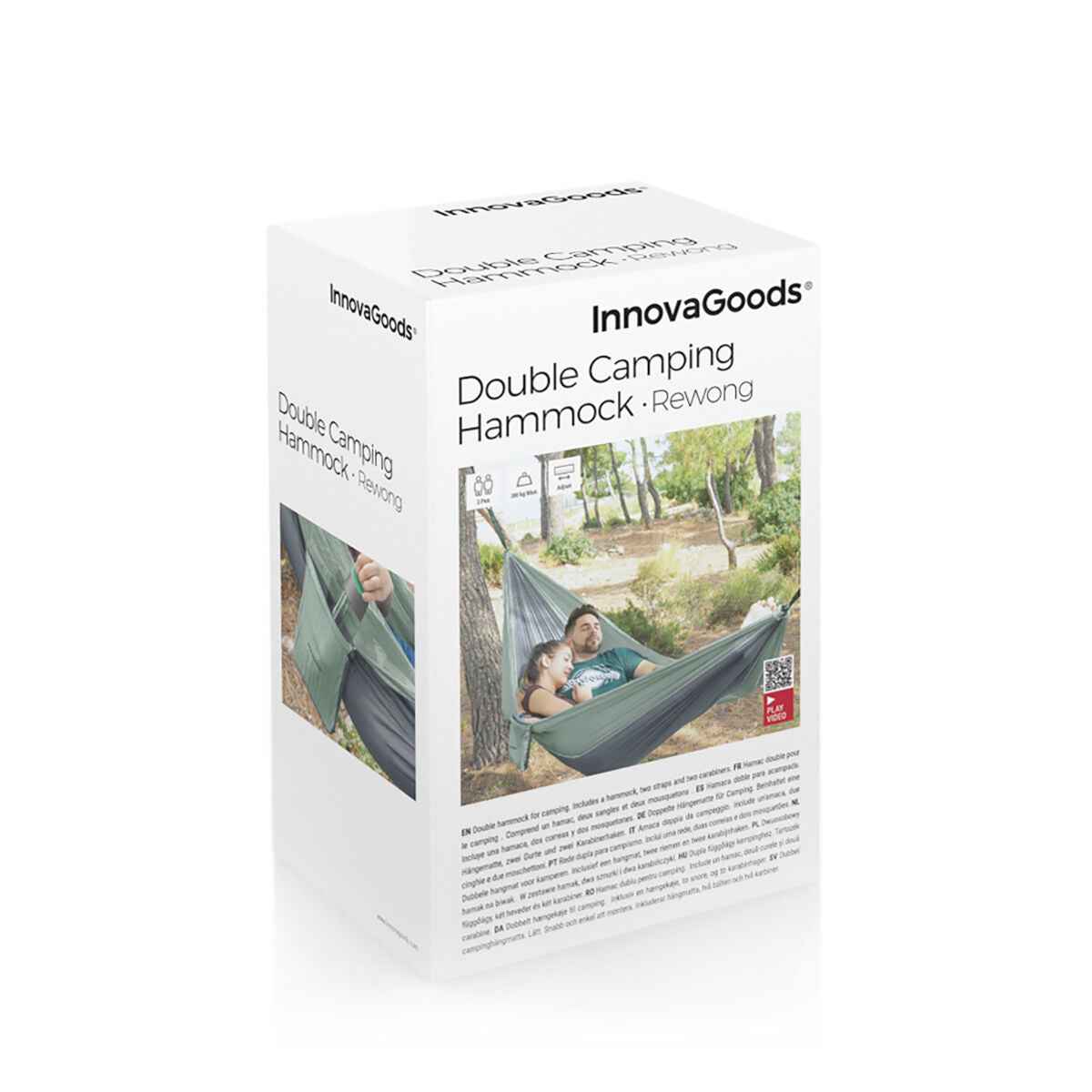 Hamac de Camping Double Rewong InnovaGoods - InnovaGoods - Jardin D'Eyden - jardindeyden.fr