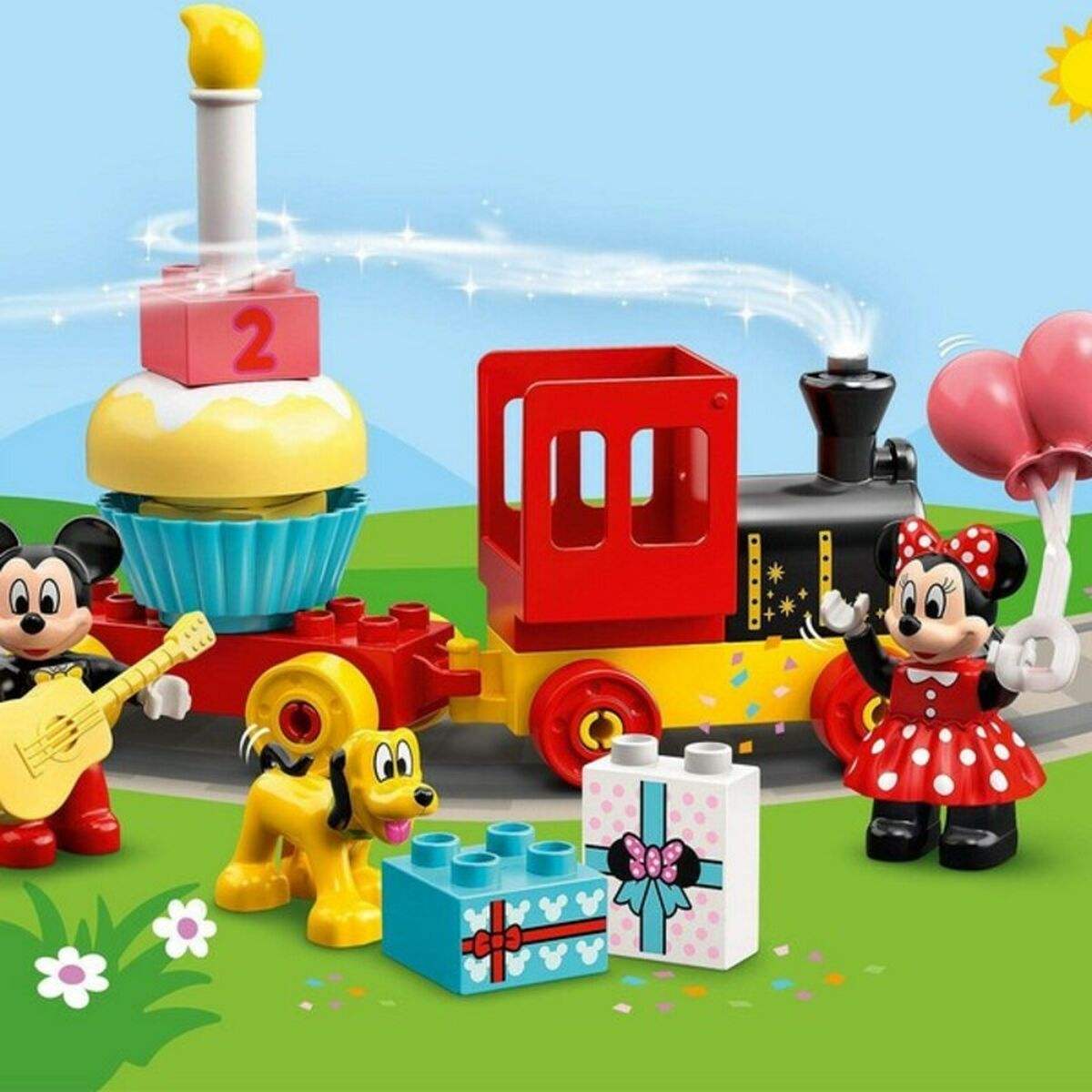 Playset Duplo Mickey and Minnie Birthday Train Lego 10941 - Lego - Jardin D'Eyden - jardindeyden.fr