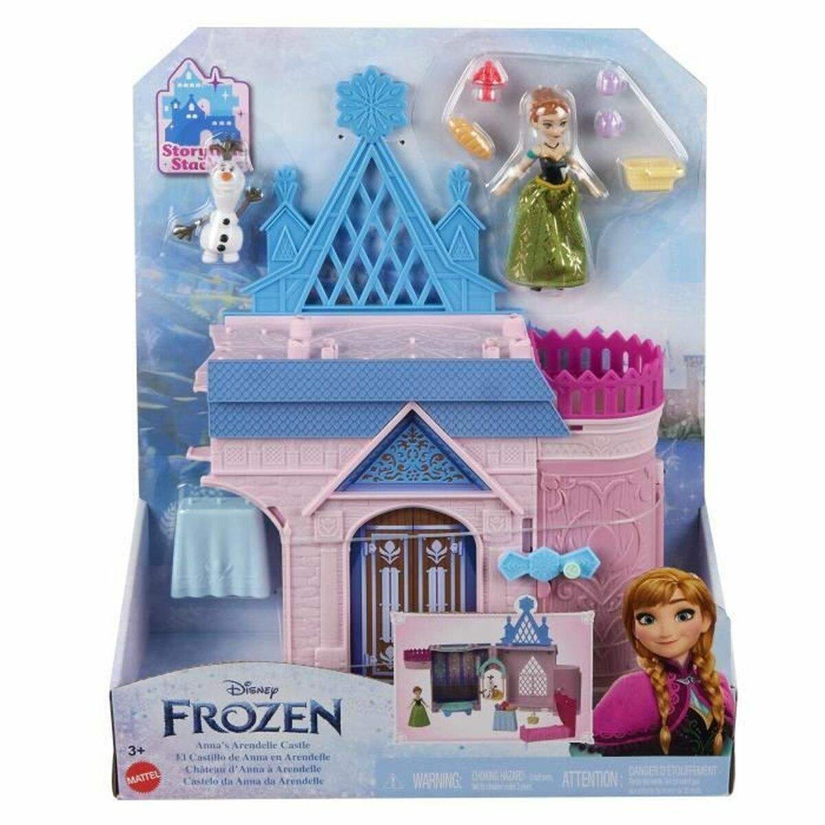 Playset Mattel Anna's Castle Château Frozen - Mattel - Jardin D'Eyden - jardindeyden.fr